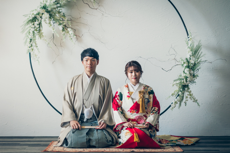 【1・２月撮影の方限定！】年内のご成約でプラン料金10％OFF☆ 和＋洋もOK ！2コーディネートプラン