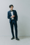 TX04-ネイビー系花柄＊他店舗在庫