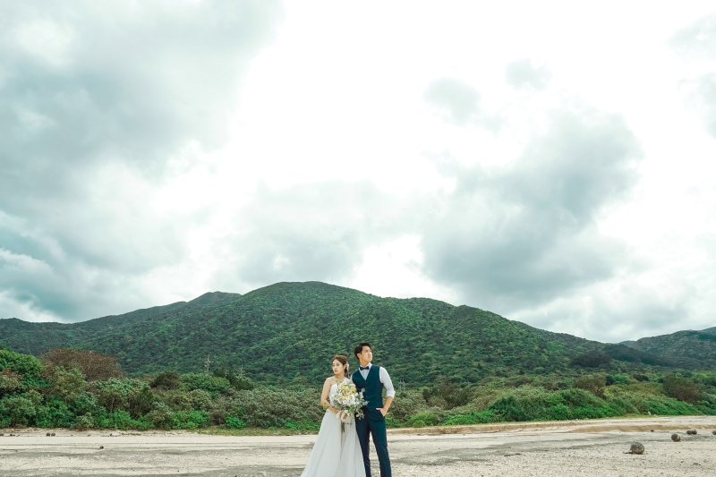 【グリーンをバックに】