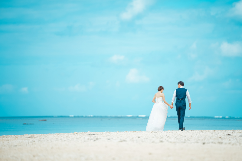 【青い海・青い空】