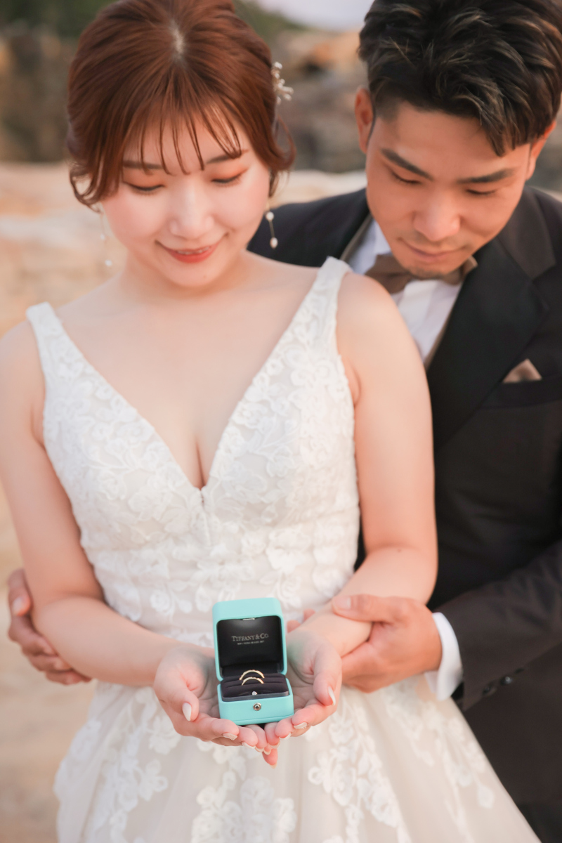 指輪ショットも♡