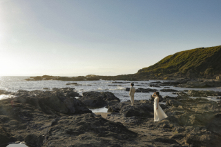 秋の海ロケーション