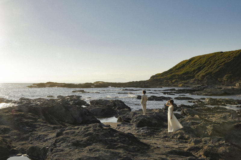 秋の海ロケーション