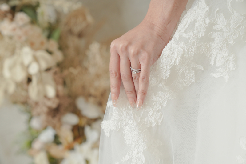 大切な指輪と一緒に