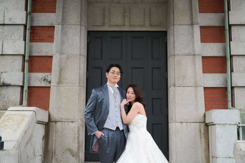 外観での撮影も