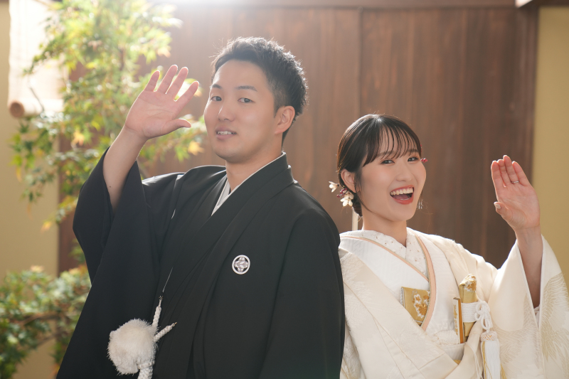 結婚式に!
