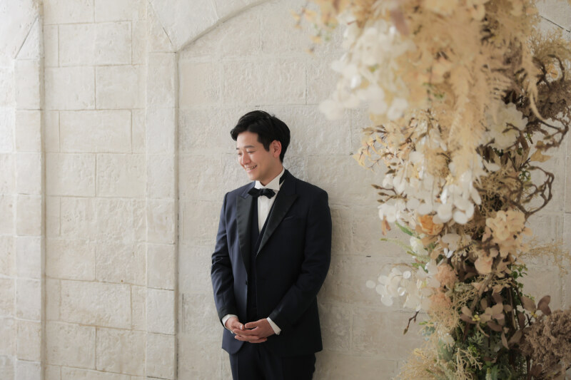 新郎様ソロショット