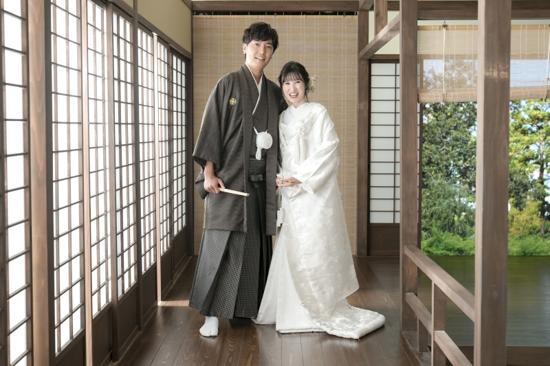 お二人の立ち姿