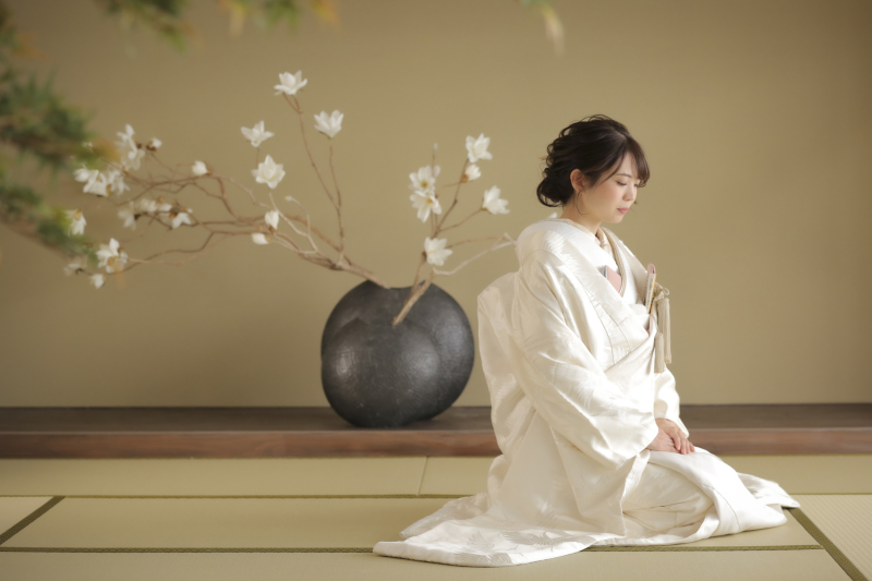 新婦様のソロショット