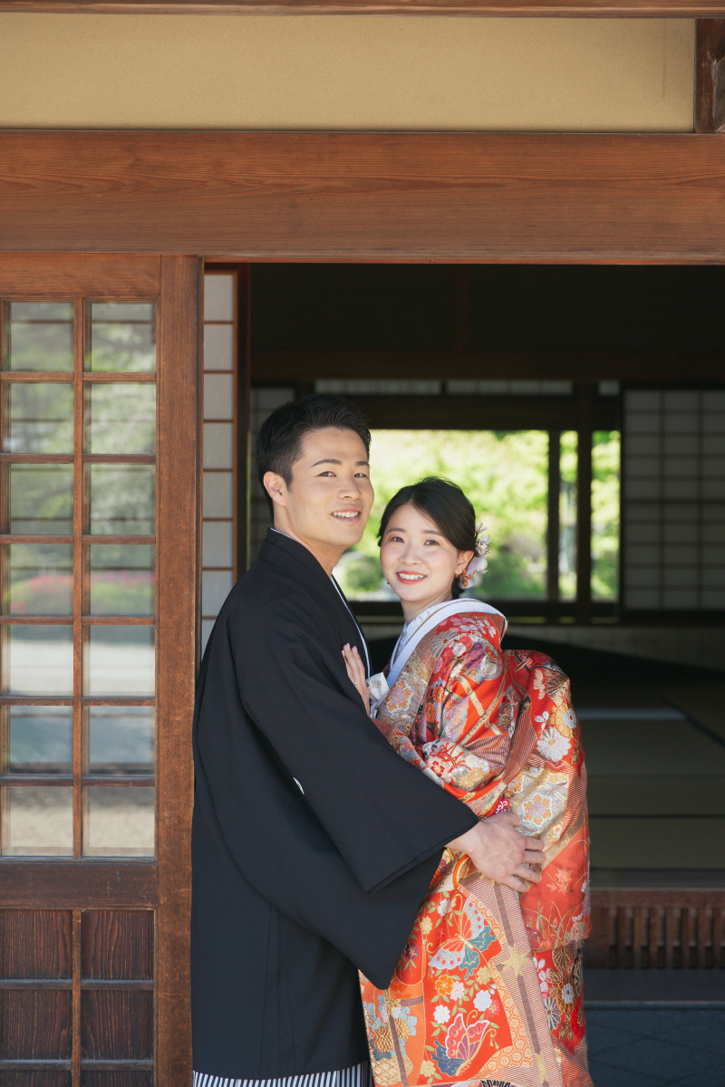 お二人のアップ