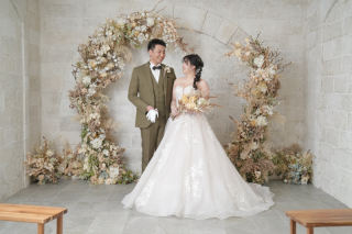 チャペルスタジオでお色直し♪