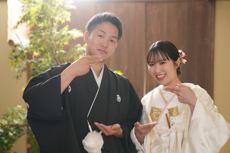 結婚式に!