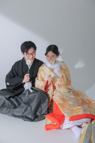 和装スタジオで！