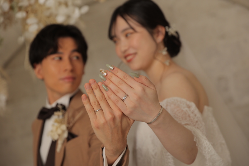 指輪ショット!