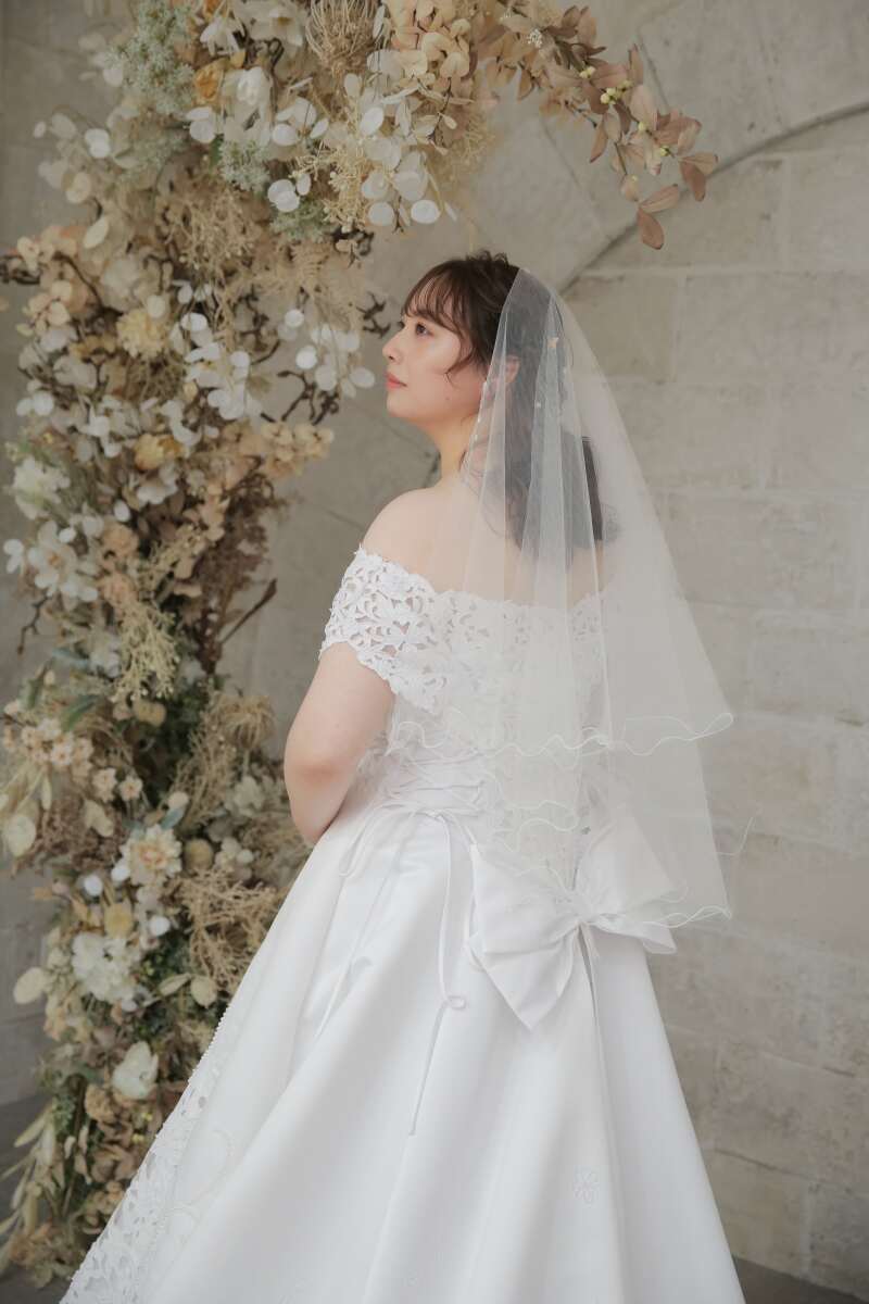 新婦さまのソロ撮影