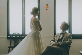 チャペルとハウス撮影