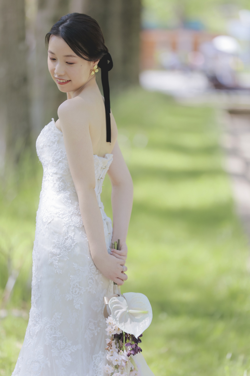 新婦様のソロショット