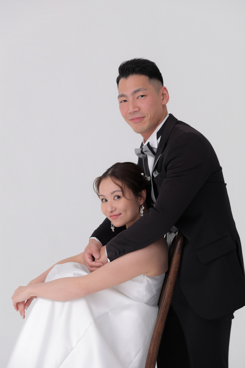 後ろからぎゅっと