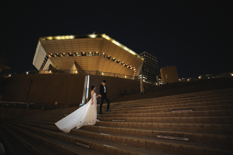 映画みたいな夜景シーン!