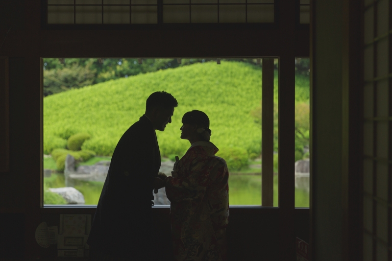 額縁のような一枚