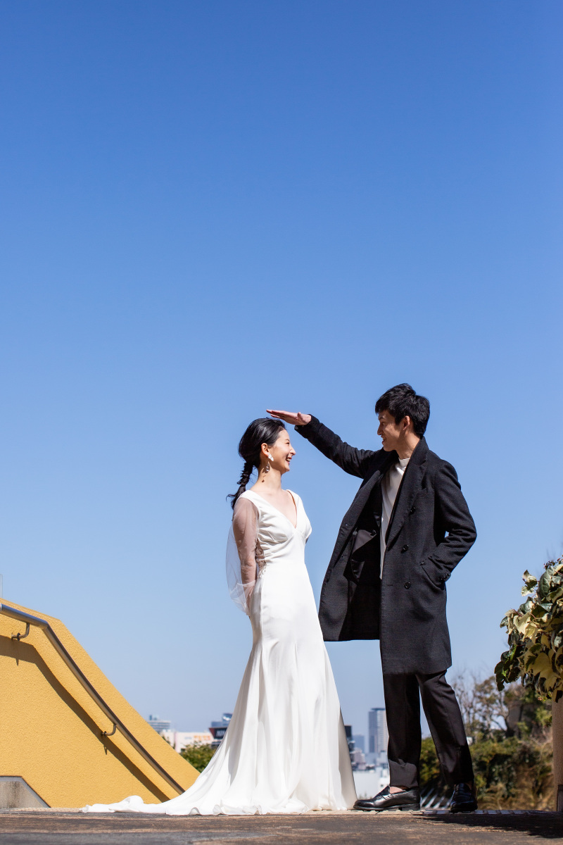 晴れた日にはこんな青空も