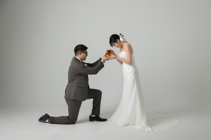 プロポーズは、ビールと一緒に