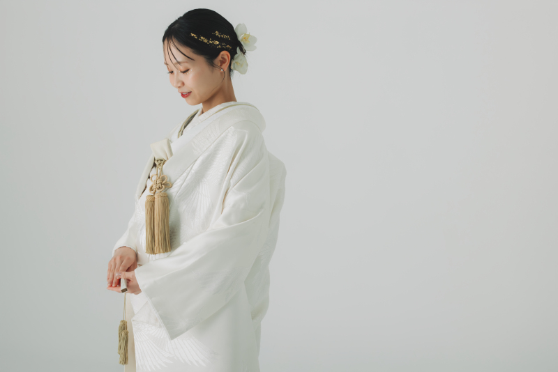 新婦様のソロショット