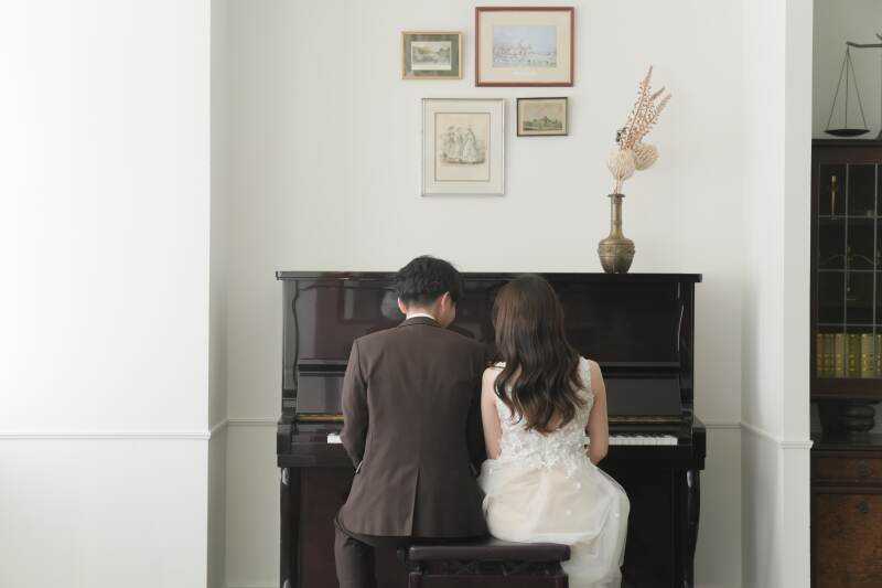 ドレスも着物も!