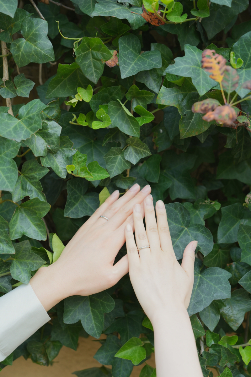 結婚指輪も