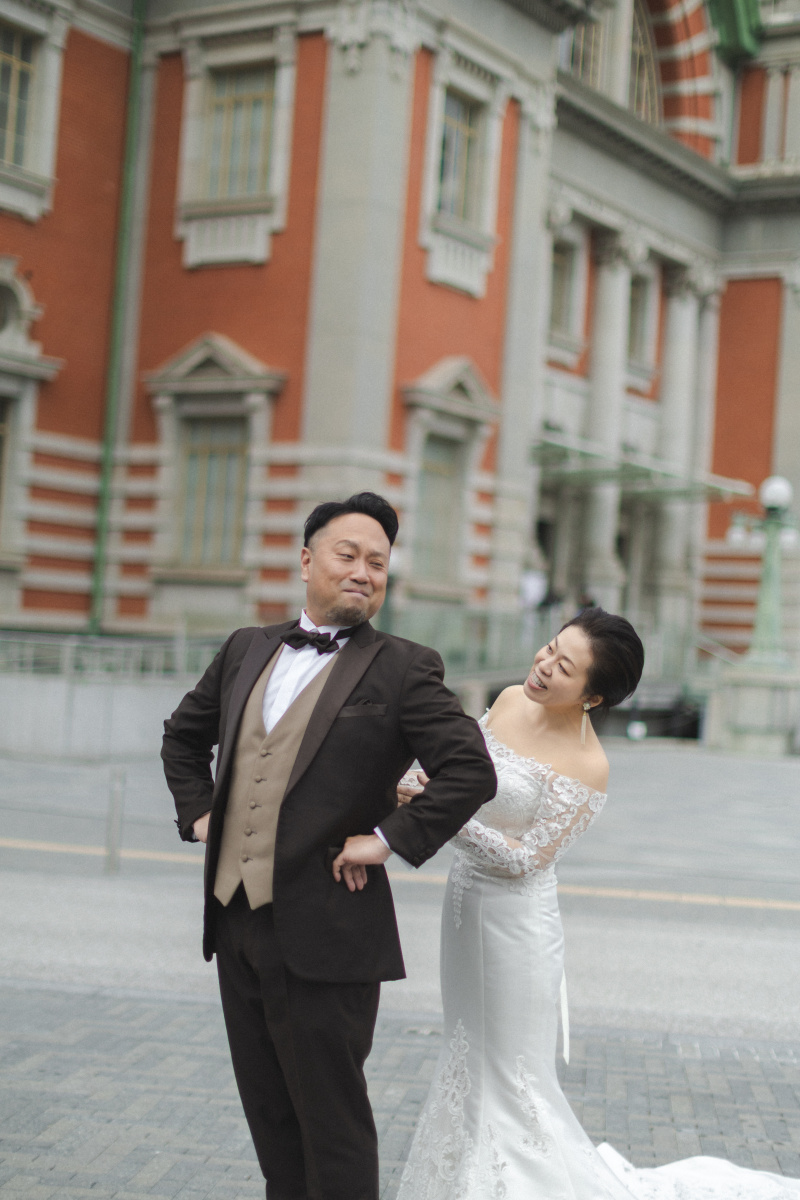 最後はお二人らしく！