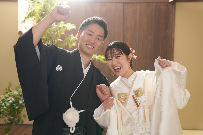 結婚式に!