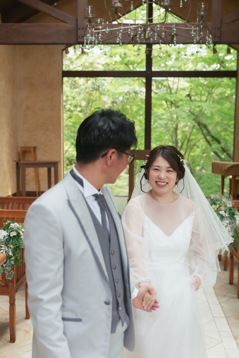 新郎様のエスコート