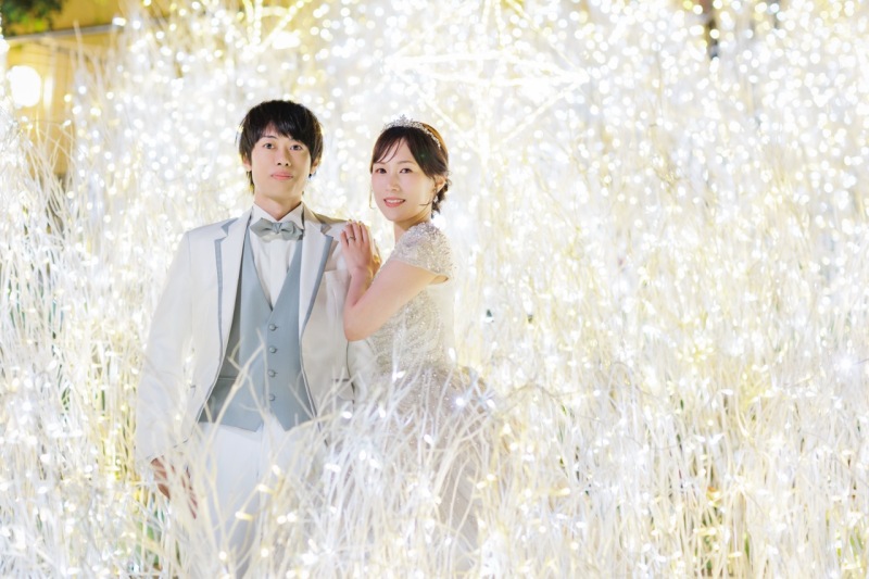 なんばパークスにあるガーデンで撮影！