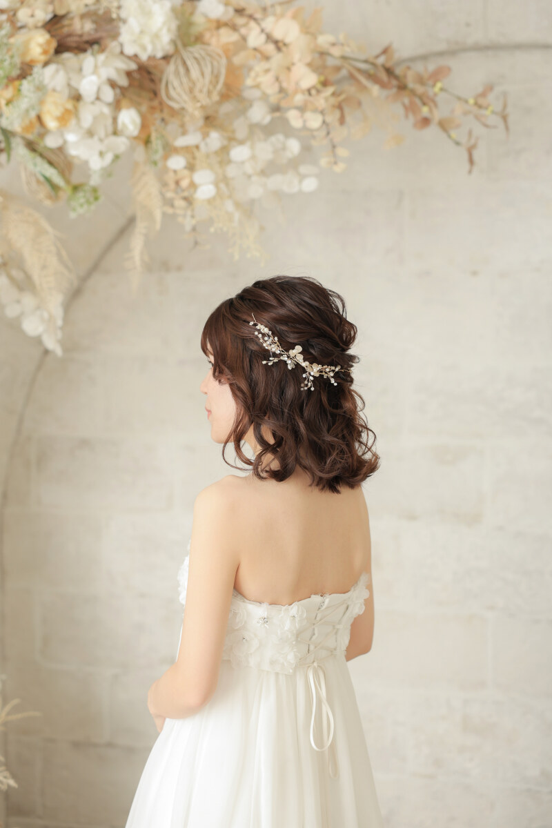 髪型もしっかり