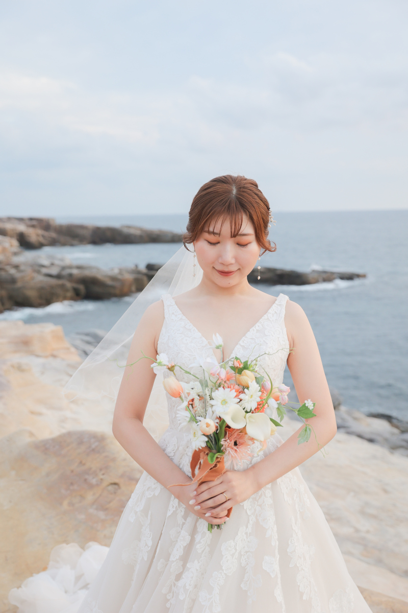 ベールをつけたお写真も！！