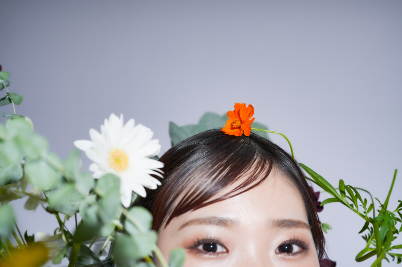 お花とお目めとみどりと