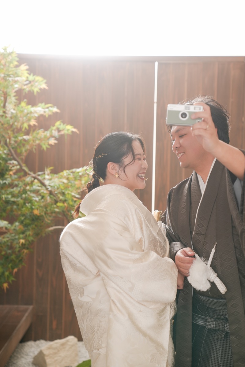 カメラと一緒に