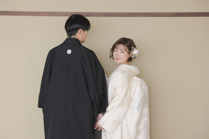 白無垢にお着替え