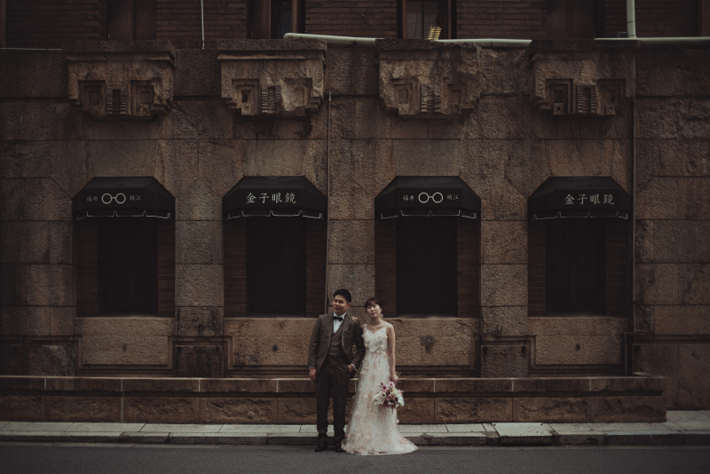 まずはおしゃれな街並みで