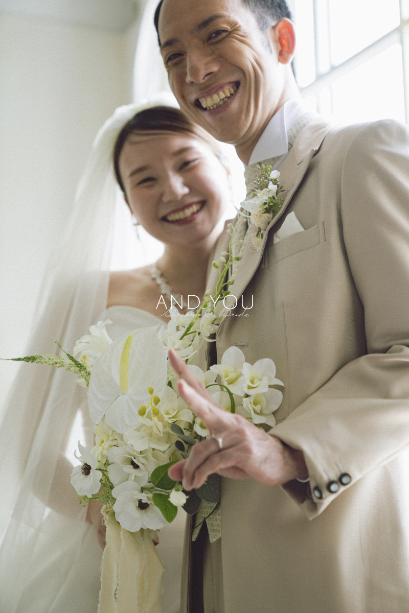 とても仲良しで笑顔の絶えない素敵なお二人でした♪