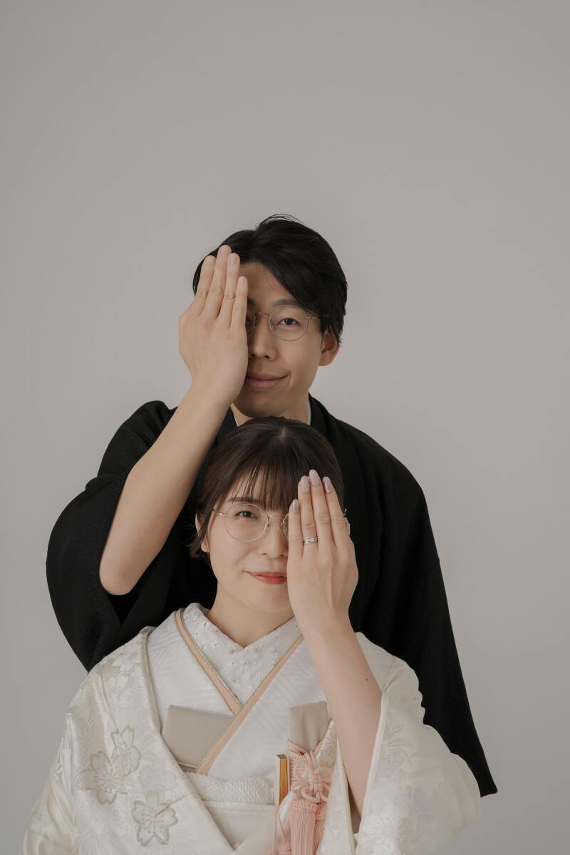 おふたりだけのポーズで