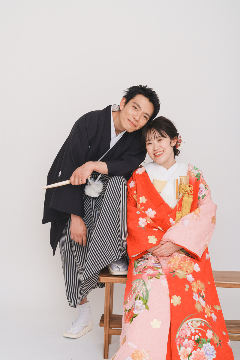 カジュアルなポージングもご提案