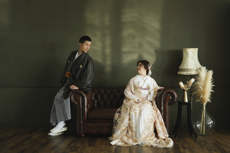 和装にお着替えして