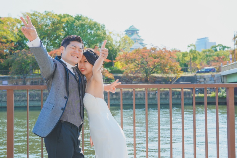 キラキラの笑顔と