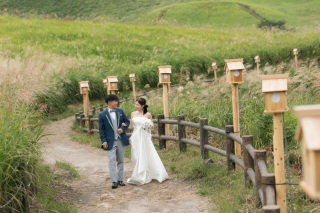 曽爾高原で撮る、自然で大人っぽいロケーションフォト