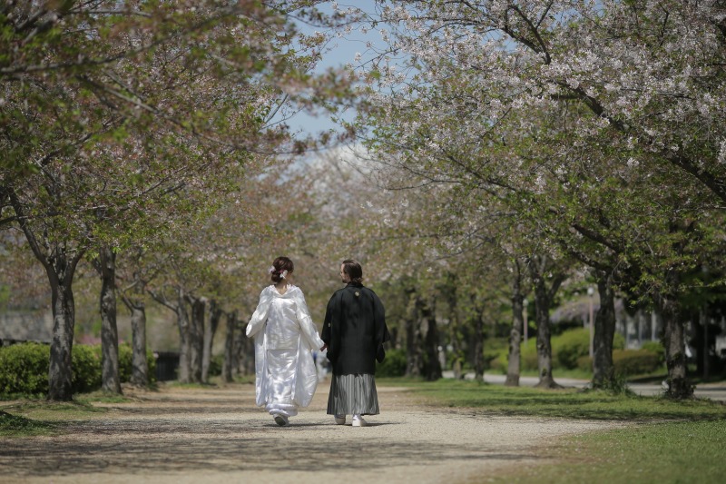 後ろ姿バージョンも・・