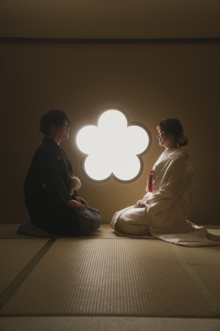 和装で綿帽子！スタジオ盛りだくさん！