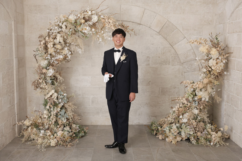 新郎様ソロショット