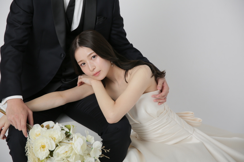 新婦様をメインにお洒落な感じで♪