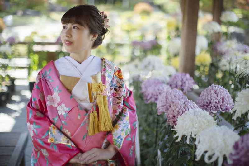 花嫁様ソロショット